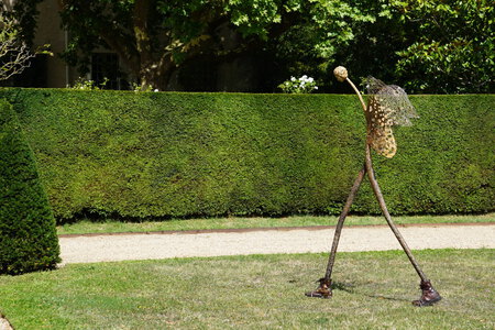 "Grand papillon II", 215 x 125 x 95 cm. d&eacute;tail