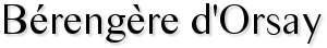 B&eacute;reng&egrave;re d'Orsay